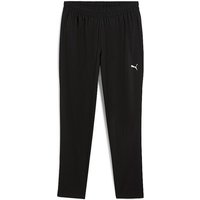 PUMA Pantalón de chándal tejido entallado para hombre negro | M