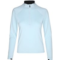 Gigasport RUKKA Maillot de course pour femmes Maalo avec zip bleu clair 34