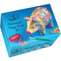 Click to view product details and reviews for Decoupage Piggy Bank Kit. Click to view product details and reviews for Decoupage Piggy Bank Kit.