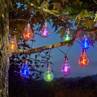 Click to view product details and reviews for Solar Neonesque Light Bulb Fairy Lights. Click to view product details and reviews for Solar Neonesque Light Bulb Fairy Lights.