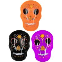 Click to view product details and reviews for Sugar Skull Plates 3 Pack. Click to view product details and reviews for Sugar Skull Plates 3 Pack.