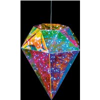 Click to view product details and reviews for Iridescent Dreamlights Hanging Diamond 30cm. Click to view product details and reviews for Iridescent Dreamlights Hanging Diamond 30cm.