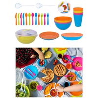 Click to view product details and reviews for 33 Piece Stacking Picnic Set By Bello. Click to view product details and reviews for 33 Piece Stacking Picnic Set By Bello.