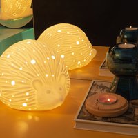Click to view product details and reviews for 3d Ceramic Hedgehog Lamp. Click to view product details and reviews for 3d Ceramic Hedgehog Lamp.
