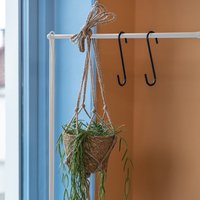 Click to view product details and reviews for White Table Stand Clamp On Hanging Rail. Click to view product details and reviews for White Table Stand Clamp On Hanging Rail.