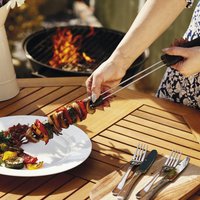 Click to view product details and reviews for Double Pronged Slider Bbq Skewer. Click to view product details and reviews for Double Pronged Slider Bbq Skewer.