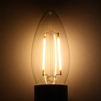 Click to view product details and reviews for E14 2w Led Filament Bulb. Click to view product details and reviews for E14 2w Led Filament Bulb.
