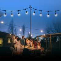Click to view product details and reviews for Festoon Poles Light Holders Adjustable 2 Pack. Click to view product details and reviews for Festoon Poles Light Holders Adjustable 2 Pack.