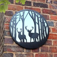 Click to view product details and reviews for Forest Stag Silhouette Mirror. Click to view product details and reviews for Forest Stag Silhouette Mirror.