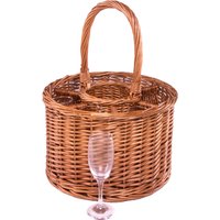 Click to view product details and reviews for Garden Party Wine And Six Glasses Basket. Click to view product details and reviews for Garden Party Wine And Six Glasses Basket.