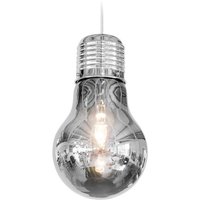 Click to view product details and reviews for Giant Light Bulb Pendant Smoky Grey. Click to view product details and reviews for Giant Light Bulb Pendant Smoky Grey.