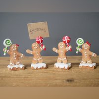 Click to view product details and reviews for Gingerbread Men Name Place Card Holders 4 Pack. Click to view product details and reviews for Gingerbread Men Name Place Card Holders 4 Pack.