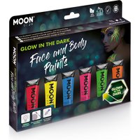 Click to view product details and reviews for Glow In The Dark Face Paint Boxset. Click to view product details and reviews for Glow In The Dark Face Paint Boxset.