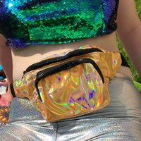 Click to view product details and reviews for Gold Holographic Bum Bag. Click to view product details and reviews for Gold Holographic Bum Bag.