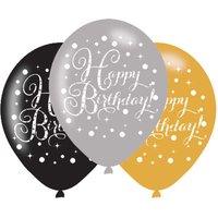 Click to view product details and reviews for Sparkling Happy Birthday Balloons X 6. Click to view product details and reviews for Sparkling Happy Birthday Balloons X 6.