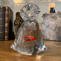 Click to view product details and reviews for Goldfish In Bag Glass Paperweight. Click to view product details and reviews for Goldfish In Bag Glass Paperweight.