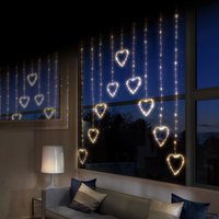 Click to view product details and reviews for Hanging Heart Curtain Light 303 Warm White Leds. Click to view product details and reviews for Hanging Heart Curtain Light 303 Warm White Leds.