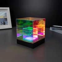 Click to view product details and reviews for Holographic Cube Lamp Usb Powered. Click to view product details and reviews for Holographic Cube Lamp Usb Powered.