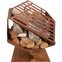 Click to view product details and reviews for Honeycomb Fireplace With Woodstore Ff143. Click to view product details and reviews for Honeycomb Fireplace With Woodstore Ff143.