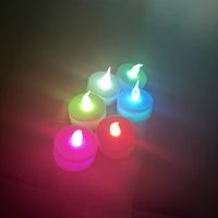 8PK Colour Changing LED Tealight Candles