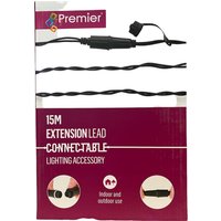 Click to view product details and reviews for Premier 15m Extension Lead For Connectable Lights. Click to view product details and reviews for Premier 15m Extension Lead For Connectable Lights.