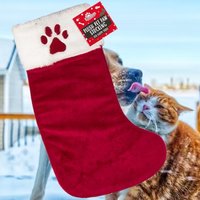 Click to view product details and reviews for Fluffy Red And White Christmas Stocking For Pets. Click to view product details and reviews for Fluffy Red And White Christmas Stocking For Pets.