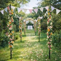 Garden Display Support adjustable Height from 117cm - 256cm