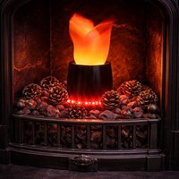 Luxa Fire Flame Lamp with Red LEDs