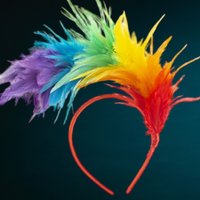 Click to view product details and reviews for Feather Pride Headdress Headband. Click to view product details and reviews for Feather Pride Headdress Headband.