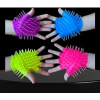 Click to view product details and reviews for Pack Of 4 Soft Silicone Spikey Neon Gloves. Click to view product details and reviews for Pack Of 4 Soft Silicone Spikey Neon Gloves.