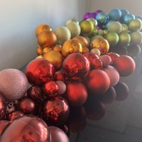 Click to view product details and reviews for Rainbow Bauble Garland 18m. Click to view product details and reviews for Rainbow Bauble Garland 18m.