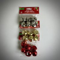 Click to view product details and reviews for Extra Large Jingle Bells In Red Gold And Silver 18 Pack. Click to view product details and reviews for Extra Large Jingle Bells In Red Gold And Silver 18 Pack.