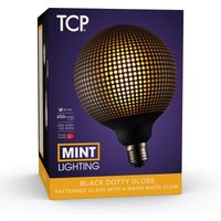 Click to view product details and reviews for Black Dotty Globe 4w E27 Bulb. Click to view product details and reviews for Black Dotty Globe 4w E27 Bulb.