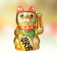 Click to view product details and reviews for Large Lucky Cat Glitter Gold 25cm. Click to view product details and reviews for Large Lucky Cat Glitter Gold 25cm.