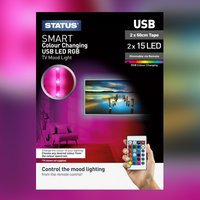 Click to view product details and reviews for Usb R C Led Tape Tv Moodlight. Click to view product details and reviews for Usb R C Led Tape Tv Moodlight.