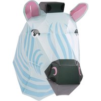 Make Your Own Zebra Head Paper Light - 14.00 Make Your Own Zebra Head Paper Light