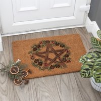 Click to view product details and reviews for Solstice Pentagram Natural Coir Doormat 60cm X 40cm. Click to view product details and reviews for Solstice Pentagram Natural Coir Doormat 60cm X 40cm.