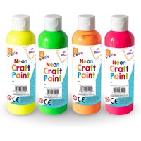 Click to view product details and reviews for Neon Craft Paint For Finger Painting 4 Pack. Click to view product details and reviews for Neon Craft Paint For Finger Painting 4 Pack.