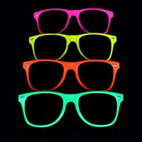 Click to view product details and reviews for Neon Glasses Clear Lenses. Click to view product details and reviews for Neon Glasses Clear Lenses.