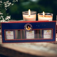 Click to view product details and reviews for Satya Nag Champa Glass Votive Candles 3 Pack. Click to view product details and reviews for Satya Nag Champa Glass Votive Candles 3 Pack.