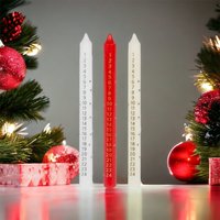 Click to view product details and reviews for Advent Taper Dinner Candles. Click to view product details and reviews for Advent Taper Dinner Candles.
