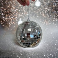 Click to view product details and reviews for Disco Mirror Ball Bauble 6 15cm. Click to view product details and reviews for Disco Mirror Ball Bauble 6 15cm.