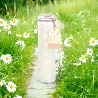 Click to view product details and reviews for White Daisy Glass Tube Candle. Click to view product details and reviews for White Daisy Glass Tube Candle.