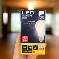 Click to view product details and reviews for Day And Night Sensor Smart Bulb E27 Warm White 470 Lumen. Click to view product details and reviews for Day And Night Sensor Smart Bulb E27 Warm White 470 Lumen.