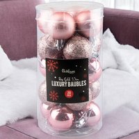 Click to view product details and reviews for Rose Gold Luxury Assorted 35cm Diameter Baubles 20 Pack. Click to view product details and reviews for Rose Gold Luxury Assorted 35cm Diameter Baubles 20 Pack.