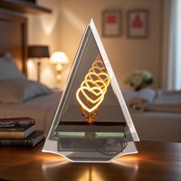 15cm Double Sided Infinity Light - Heart