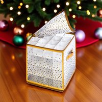 Christmas Decoration Storage Box holds 64 Baubles