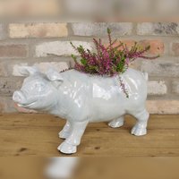 Click to view product details and reviews for Xl Pig Planter 40cm Long. Click to view product details and reviews for Xl Pig Planter 40cm Long.