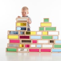 Click to view product details and reviews for Wooden Rainbow And Mirror Stacking Bricks. Click to view product details and reviews for Wooden Rainbow And Mirror Stacking Bricks.