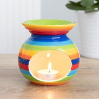 Click to view product details and reviews for Rainbow Stripe Oil Burner. Click to view product details and reviews for Rainbow Stripe Oil Burner.